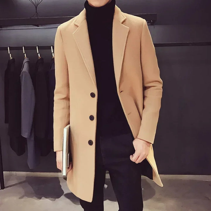 Jose | Classic Wool Blend Overcoat