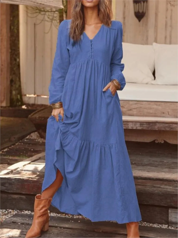 Shannon Classic Long Sleeve Dress