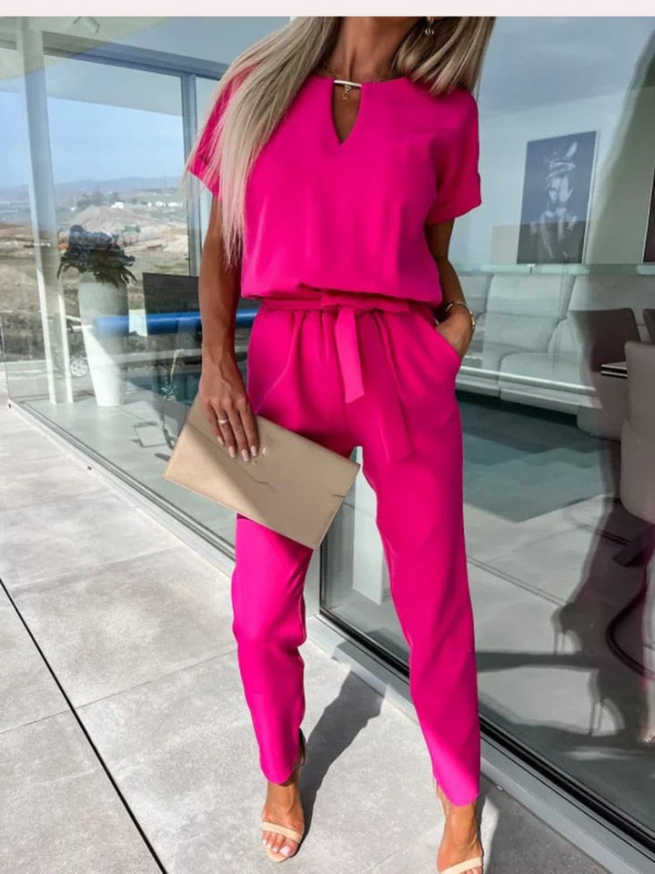 Denise | Elegant Jumpsuit Tops+Pants