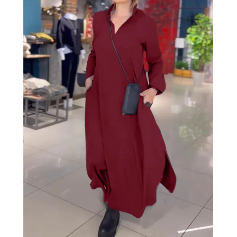 Lillian Elegant Long Sleeve Dress