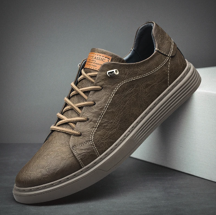 Mathew | Elegant Leather Sneakers