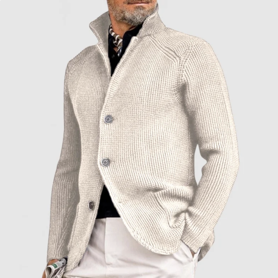 Chino | Cotton Fabric Cardigan