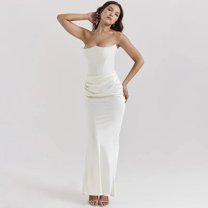 Amanda | Backless Long Dress