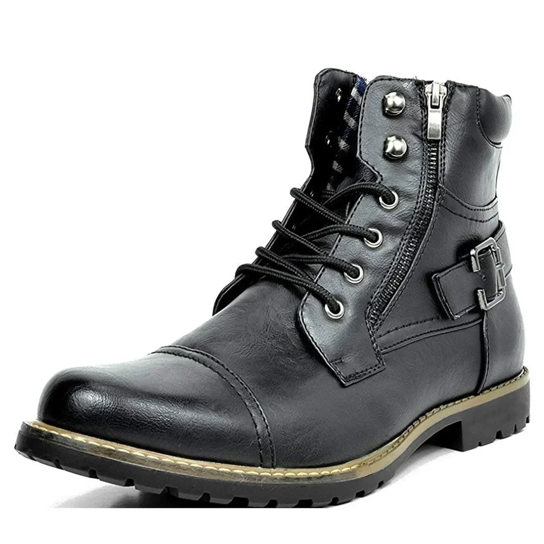 Oliver | Leather Boots with Laces