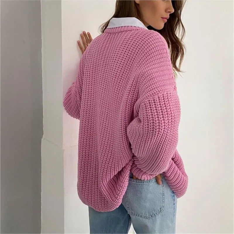 Claudine | Casual Long Sleeve Sweater