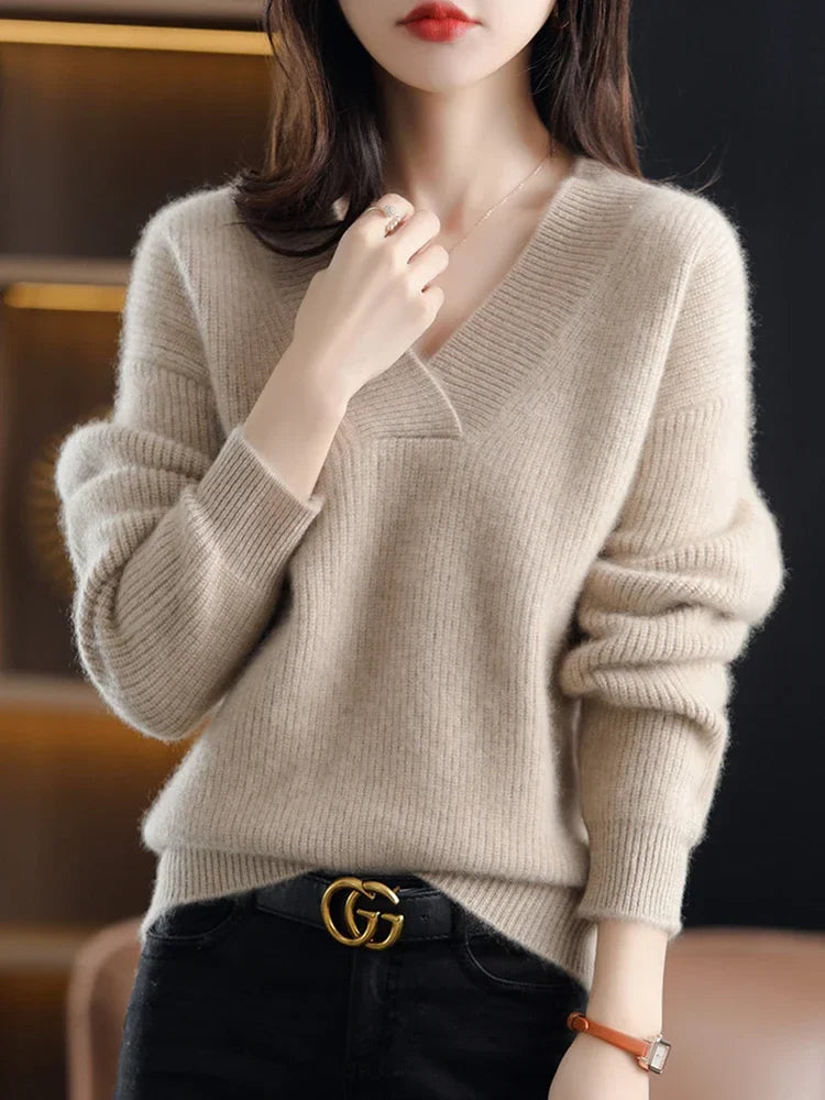 Princess | Knit V-neck Sweater