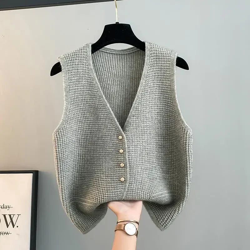 Sarah | Warm Elegant Cardigan Vest