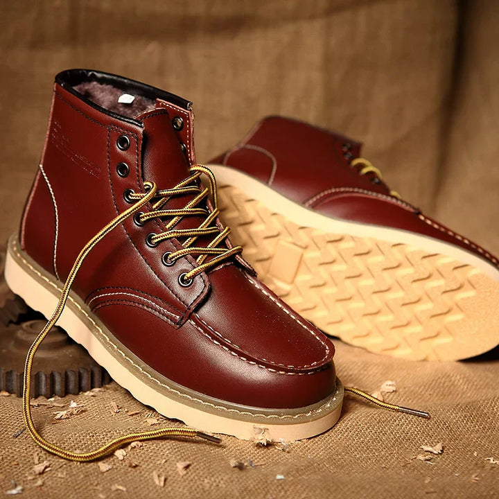 Dustin | Winter Leather Boots