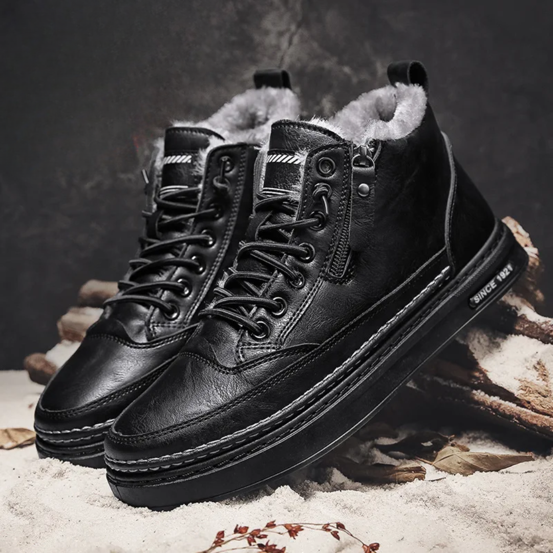 Walter | Men's Leather Winter Boots