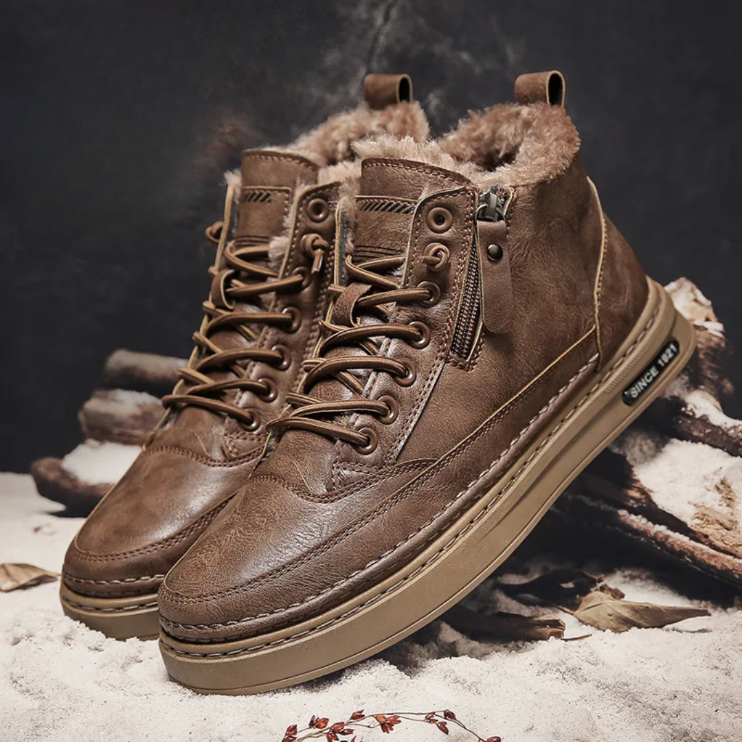 Walter | Men's Leather Winter Boots