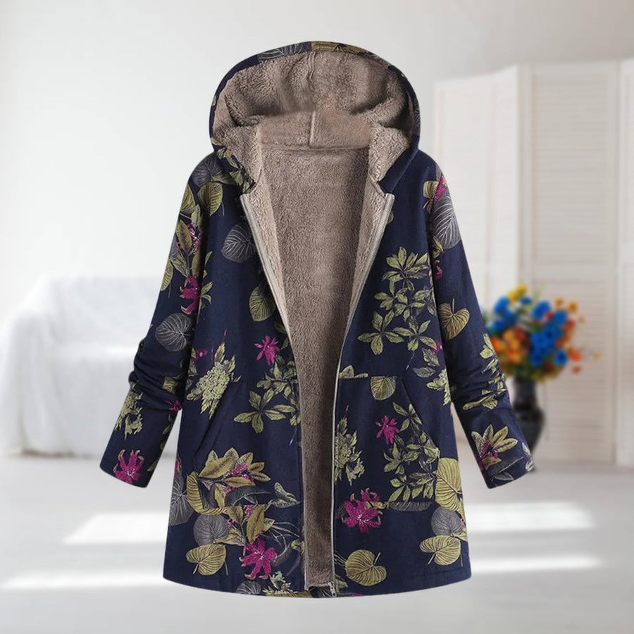 Peter | Coat with Floral Pattern