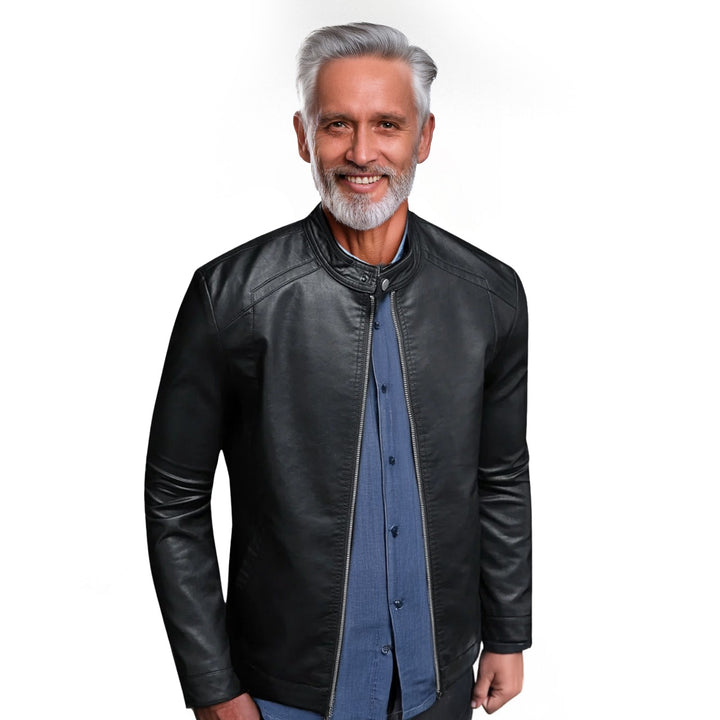 Jordan | Leather Motorcycle Jacket