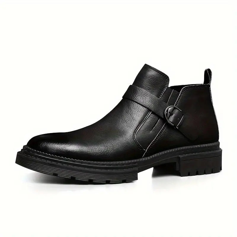 Nathaniel | Leather Combat Boots