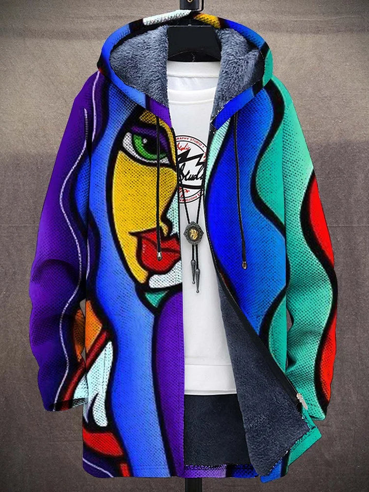 Joyce | Luxury Art-Inspired Hoodie Jacket