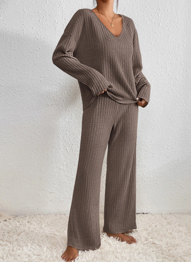 Caroline | Style & Comfort Knitted Set Tops + Pants