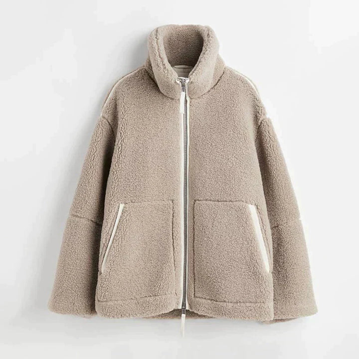 Helen | Wool Fleece Winter Jacket