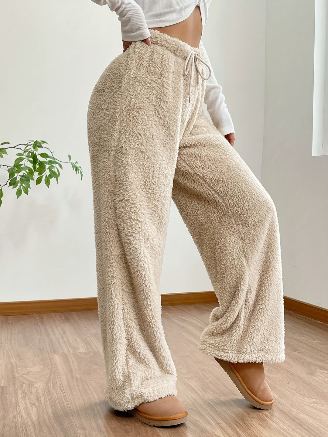 Sonia | Ultra-Fleece Wide Pants