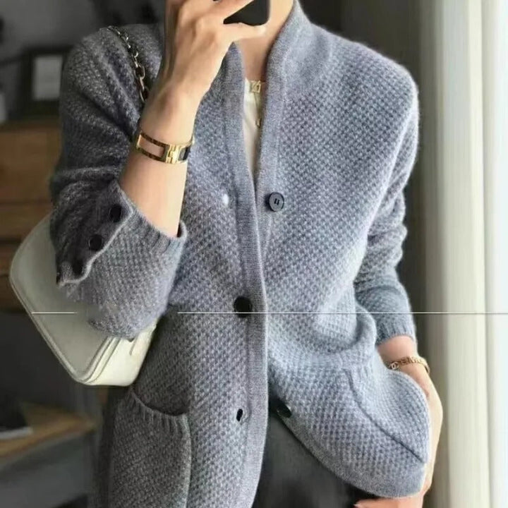 Andrea | Elegant Knitted Cardigan Long Sleeve