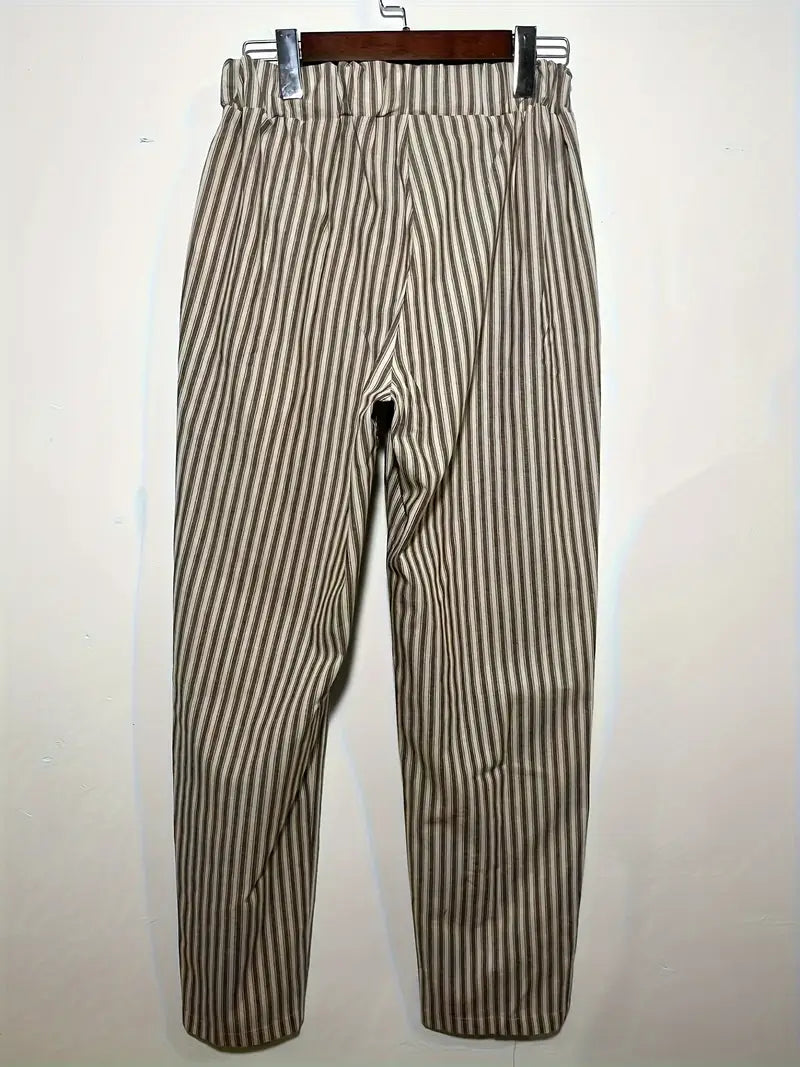 Ivy | Striped Casual Pants