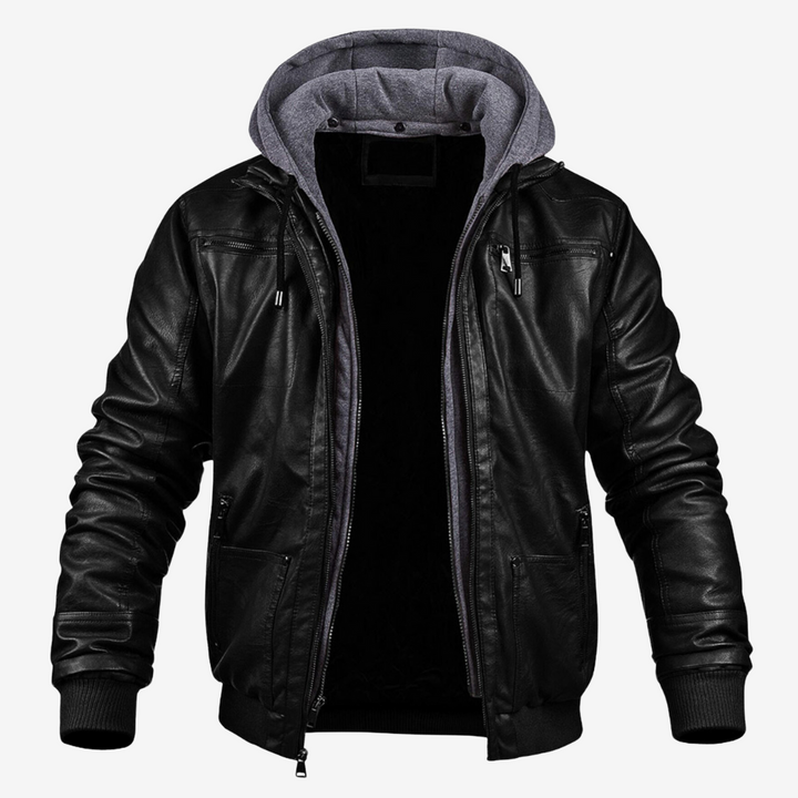 Benedict | Premium Leather Winter Jacket