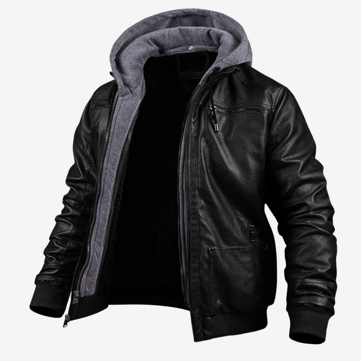 Benedict | Premium Leather Winter Jacket