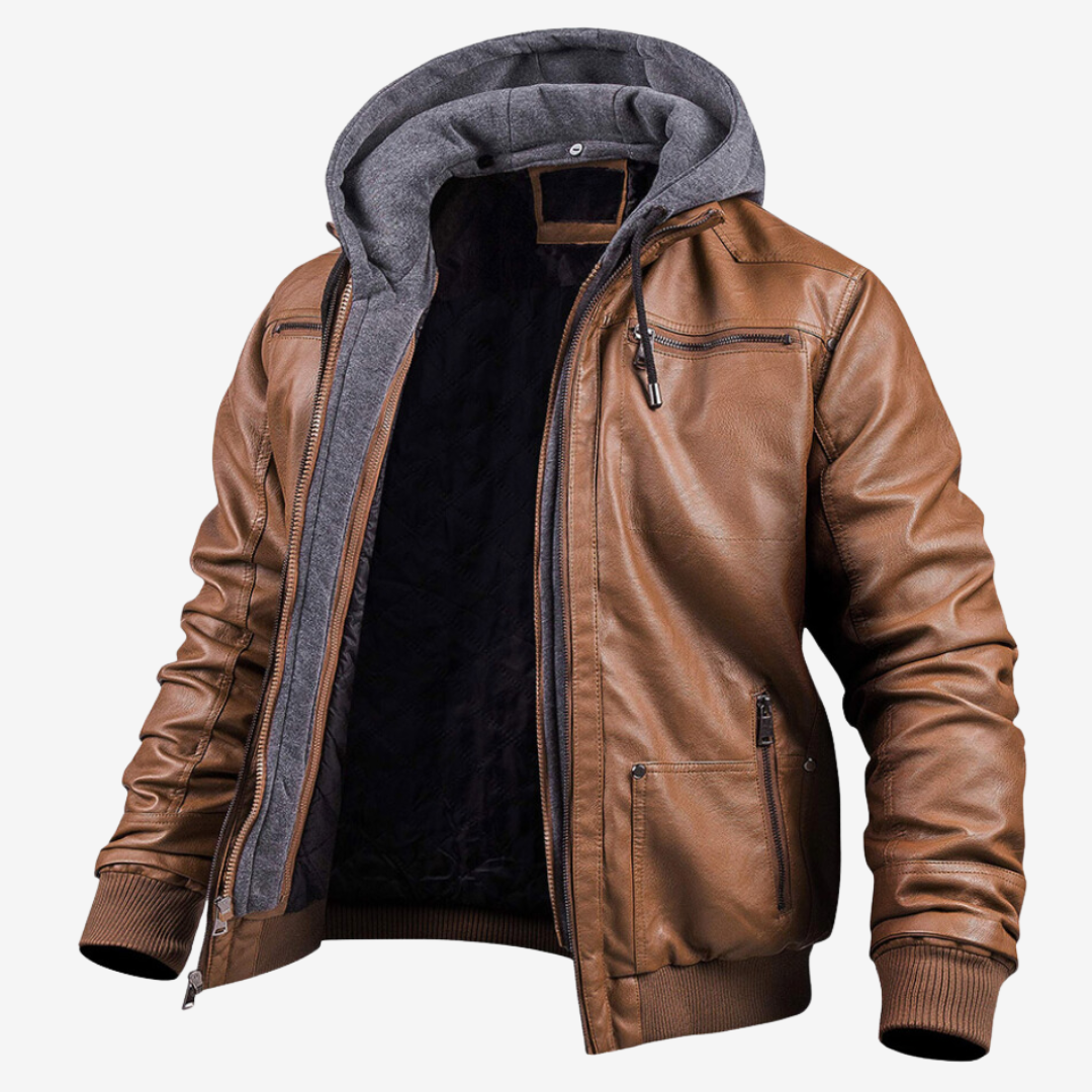 Benedict | Premium Leather Winter Jacket