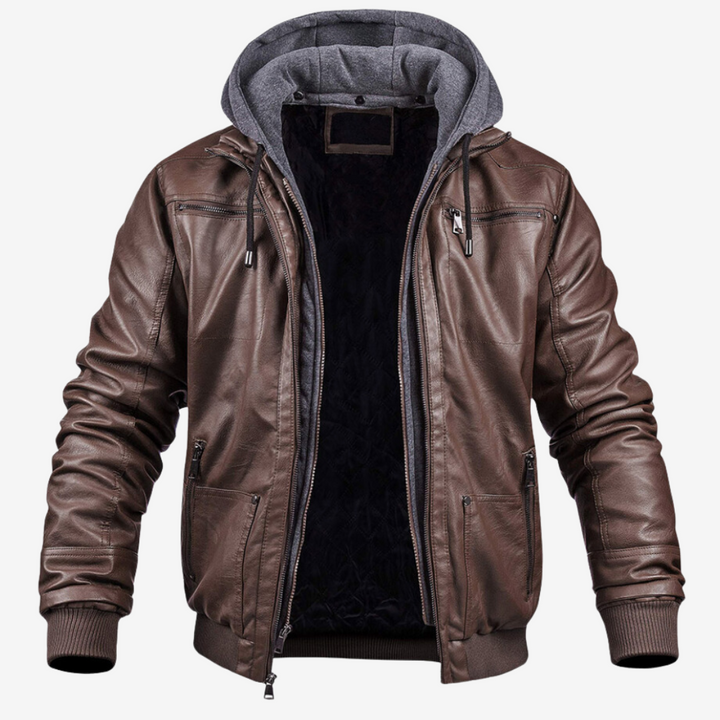 Benedict | Premium Leather Winter Jacket