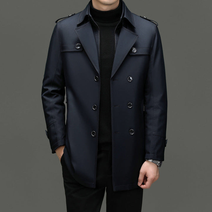 Patrick | Elegant Double-Breasted Overcoat