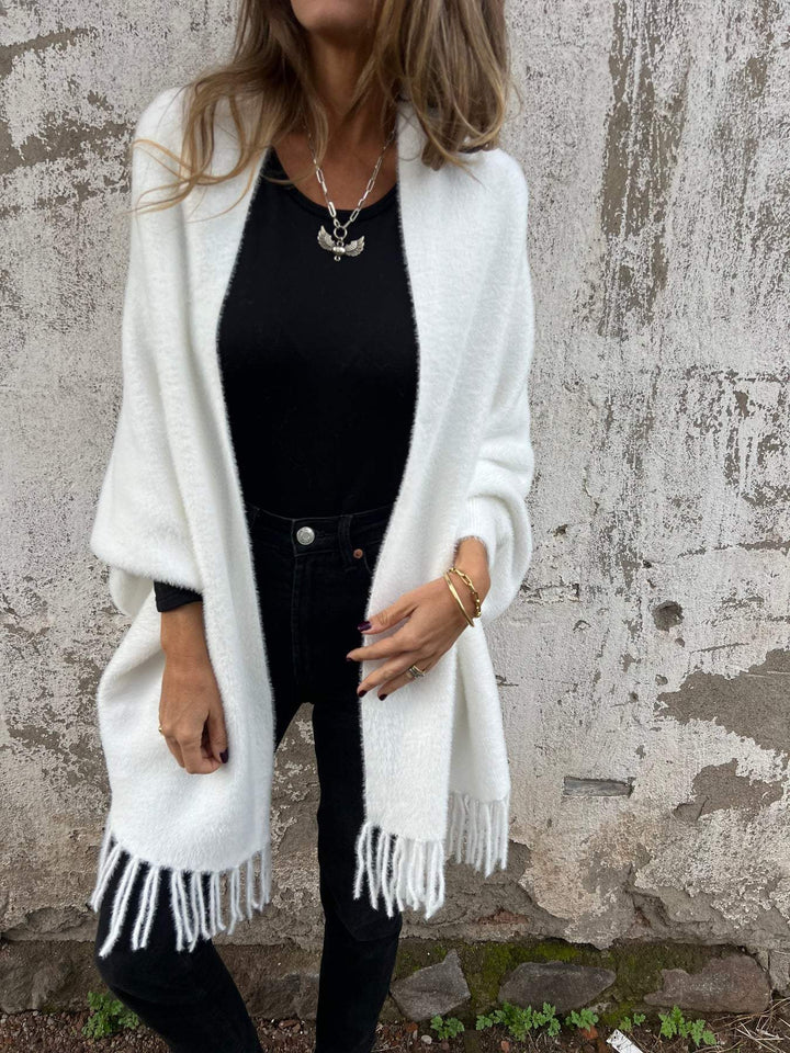 Alline | Elegant long-sleeved Wrap Jumper