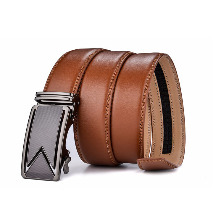 Brandon | Luxury Leather Belt Brown