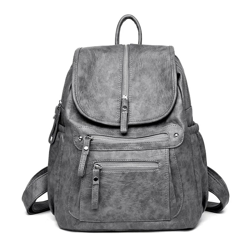 Brandy | Comfortable and Lightweight Leather Backpack