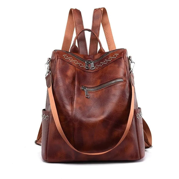 Pearl | Vintage Leather Backpack