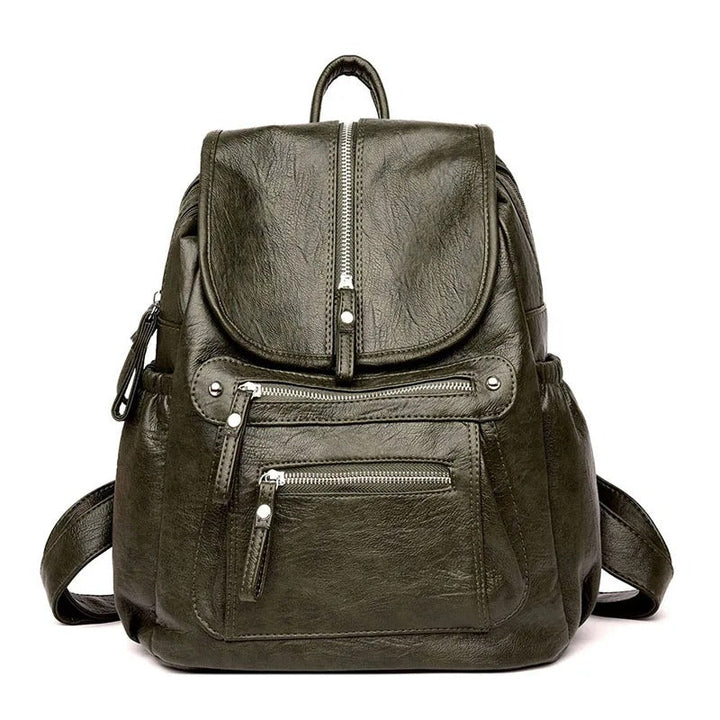 Brandy | Comfortable and Lightweight Leather Backpack