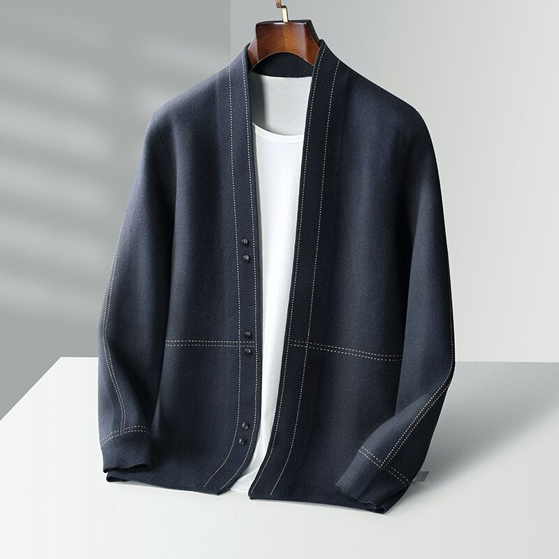 Thomas | Elegant Knit Cardigan Sweater