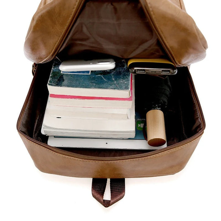 Allen | Men's leather office backpack