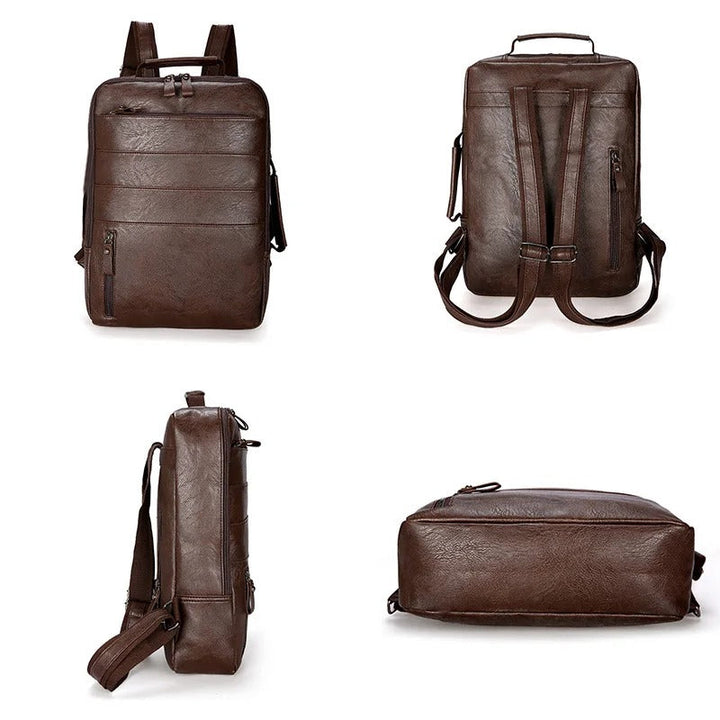 Elliotte | Leather Backpack