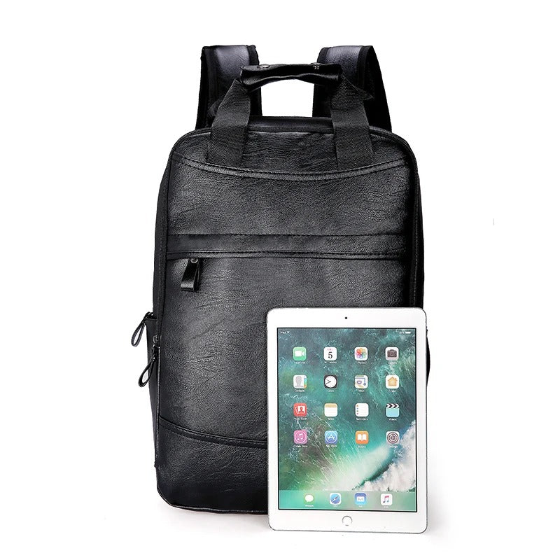 Christian | Leather Office Backpack for Men