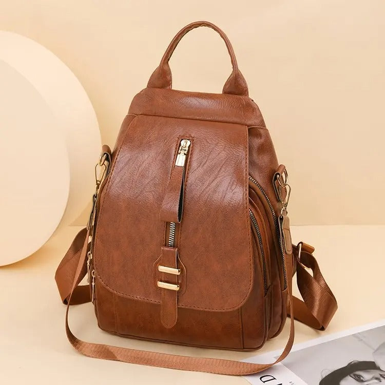 Chella | Vintage Leather Backpack