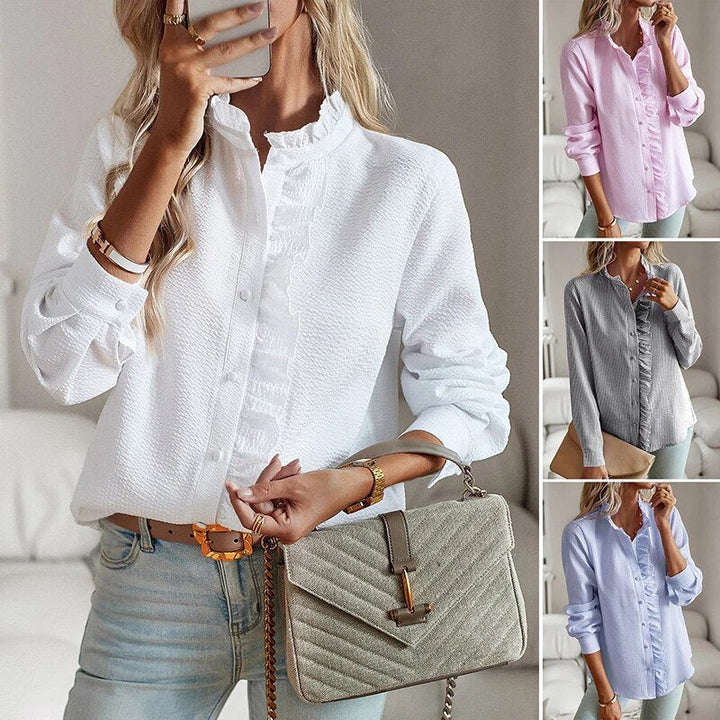 Martha | Elegant Long Sleeve Blouse