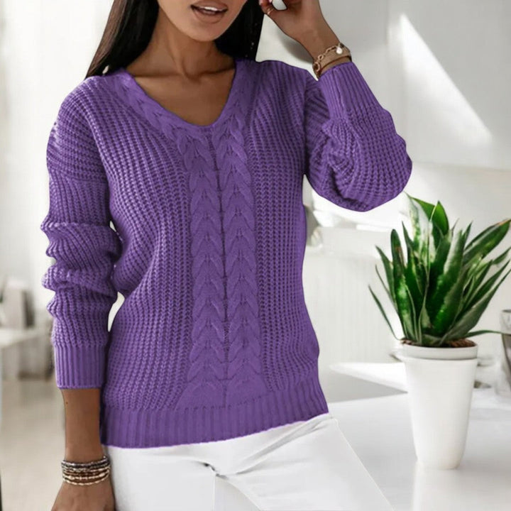 Adrianna | Classic Knitted Sweater