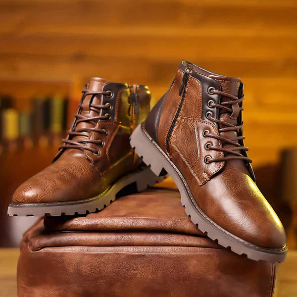 Arthur | Premium Leather Lace-Up Shoes