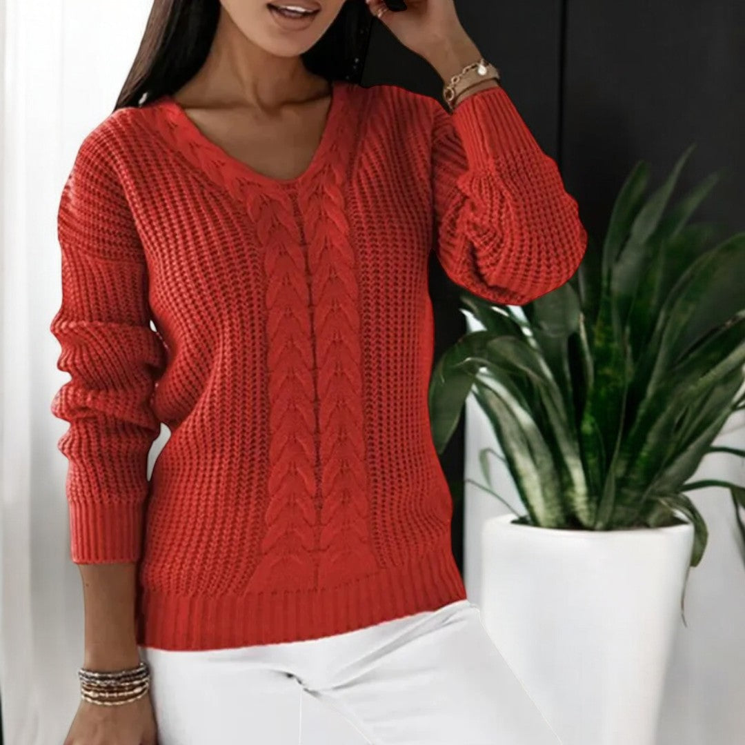 Adrianna | Classic Knitted Sweater