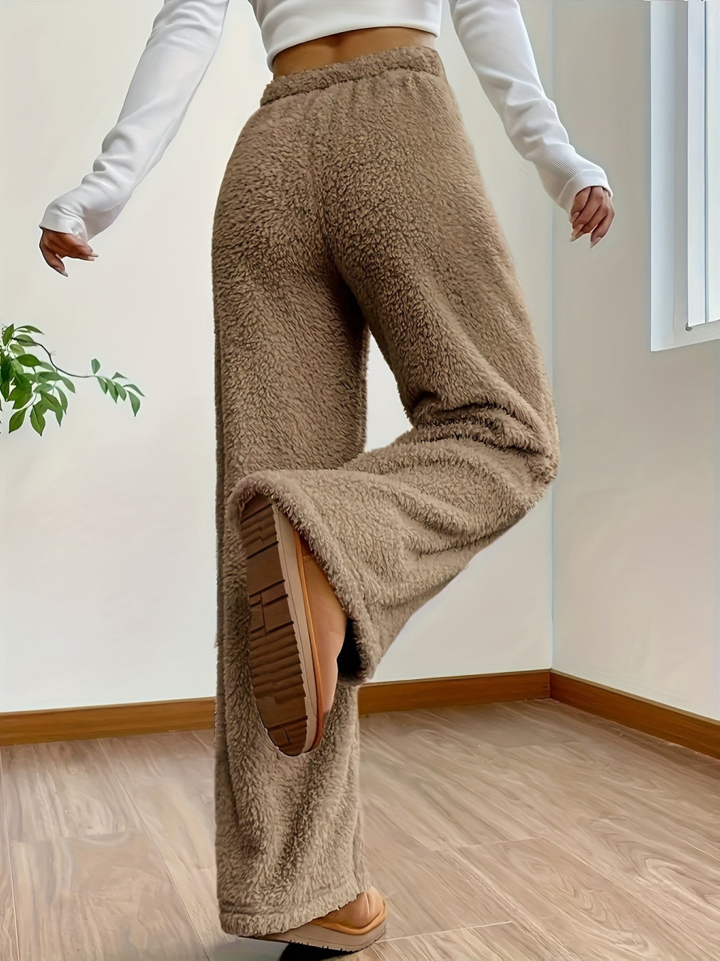 Sonia | Ultra-Fleece Wide Pants