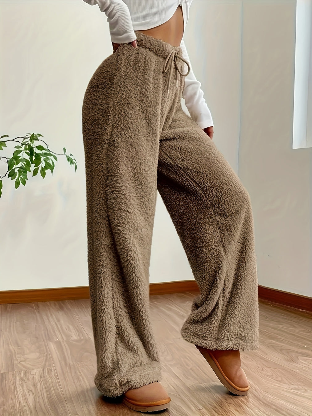 Sonia | Ultra-Fleece Wide Pants