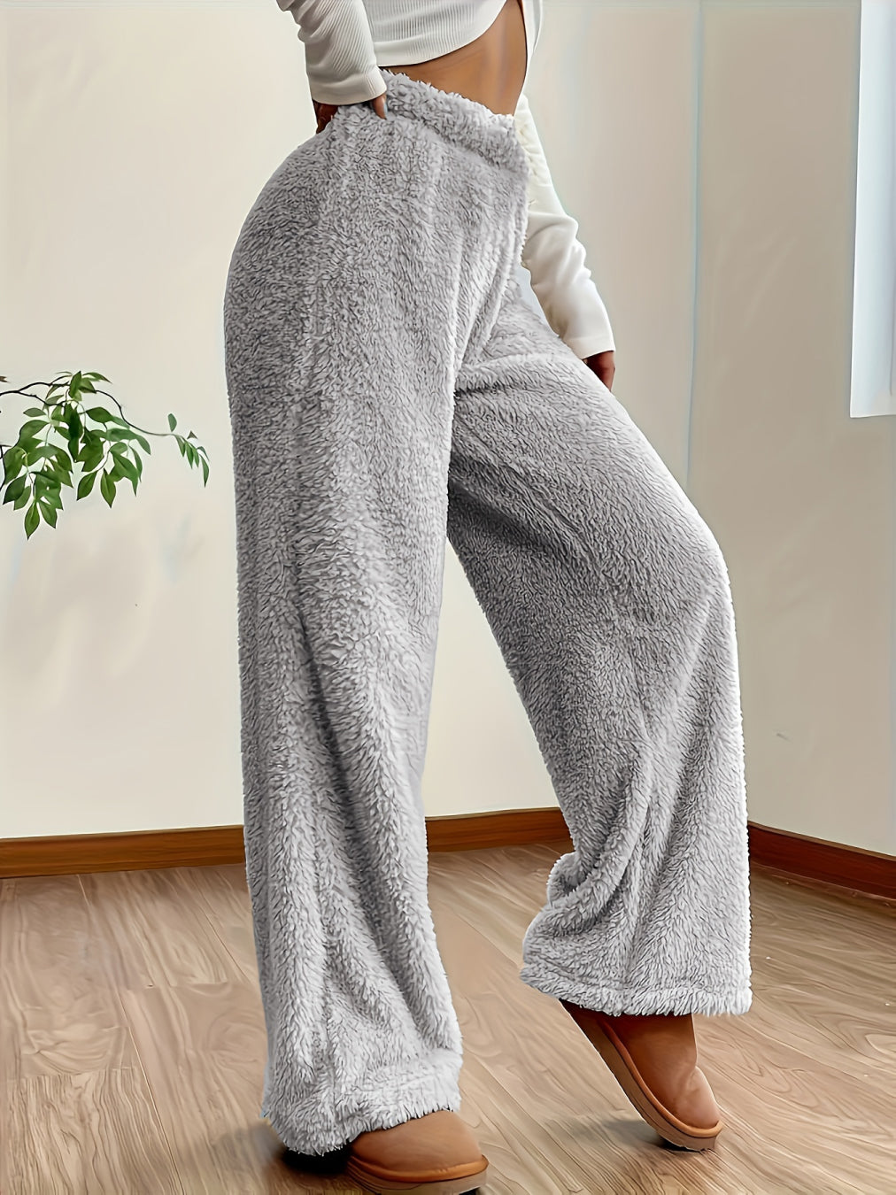 Sonia | Ultra-Fleece Wide Pants