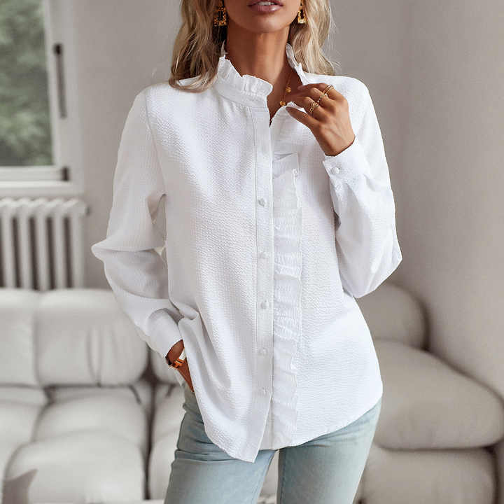 Martha | Elegant Long Sleeve Blouse